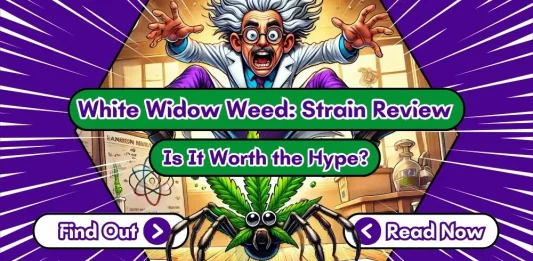 white-widow-strain-review-featured-image-updated The featured image of The Weed Prof's