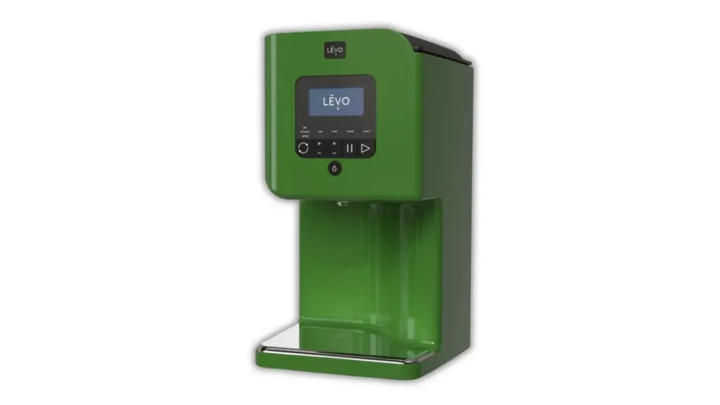 A product image of the cool stoner gadget — the LEVO II+ Herbal Infuser — the best cannabutter machine for making weed edibles.